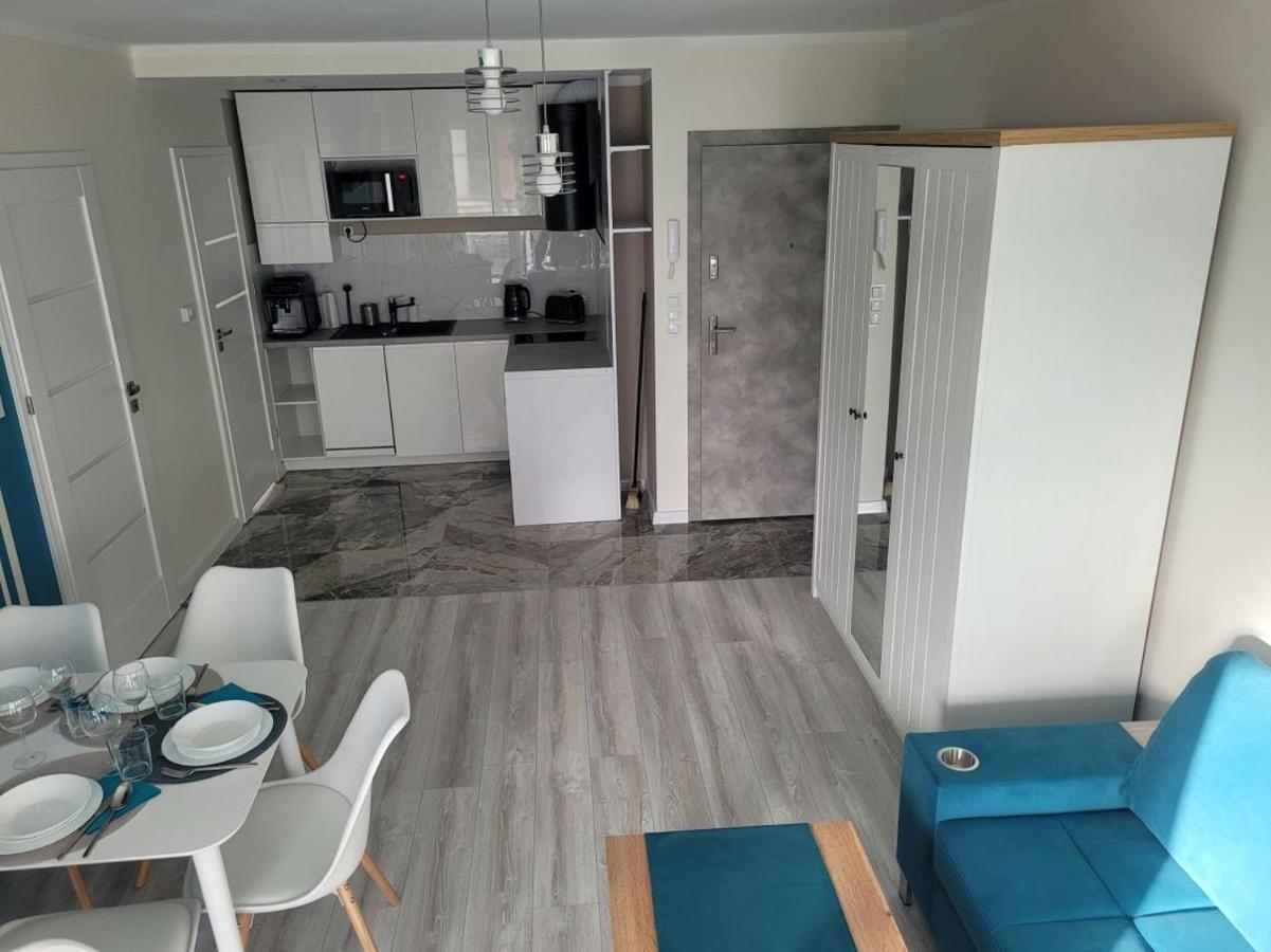 Pobierowo Baltic Apartament Turkusowy Exterior foto