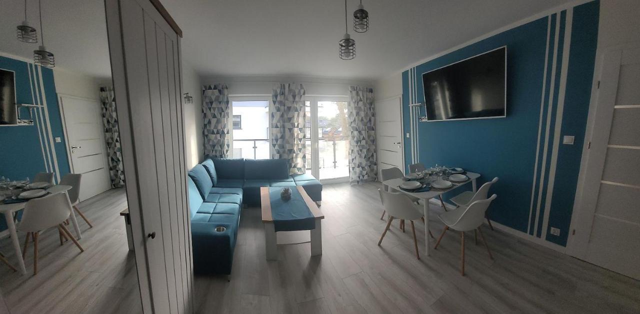 Pobierowo Baltic Apartament Turkusowy Exterior foto
