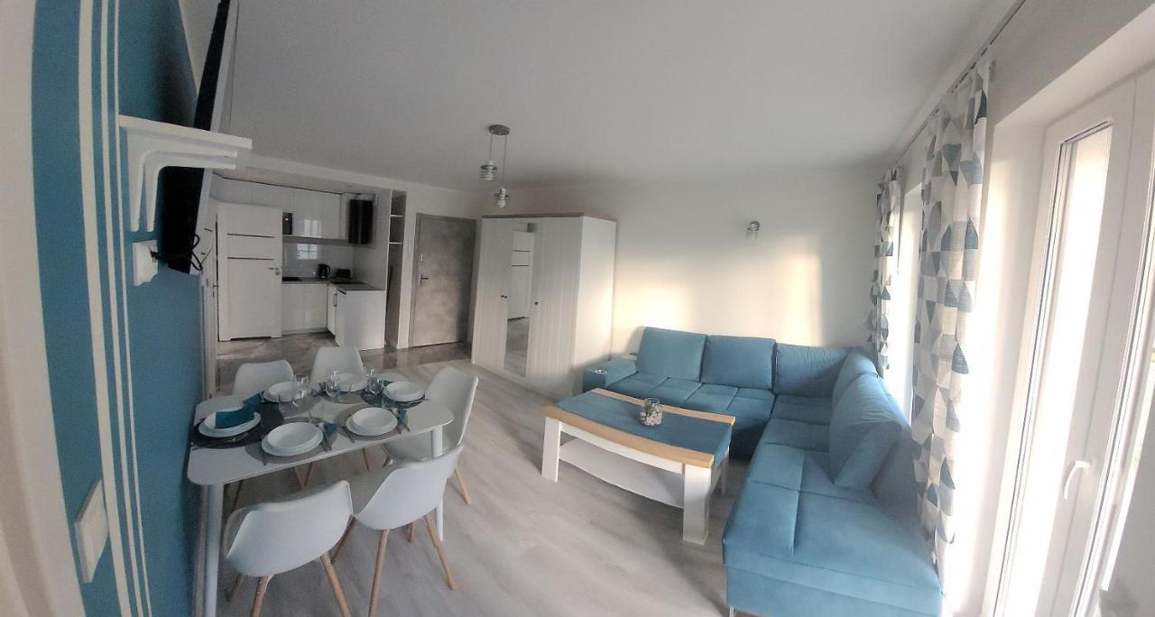 Pobierowo Baltic Apartament Turkusowy Exterior foto